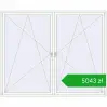 Ustalenie cen Okna skrzydłowe 2700x2200 mm REHAU OPTIMUM EURO-DESIGN 70 RAL 9016 Traffic white dwustronny. Cena: 5043,09 zł