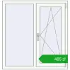 Pricing Tilt-and-Turn 1050x1100 mm EPSILON OPTIMA RAL 9016 Traffic white two-sided. Price: 484,86 zł