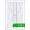 Pricing Tilt-and-Turn 1065x1600 mm REHAU ENERGY-SAVING SYNEGO MD ANTHRACITE_GREY_STRUKTURAL external. Price: 2054,09 zł