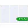 Ustalenie cen Okna skrzydłowe 3000x2000 mm ALU STANDARD 72 RAL 9016 Traffic white dwustronny. Cena: 3 715.61 PLN