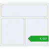 Pricing Tilt-and-Turn 1800x1600 mm REHAU ENERGY-SAVING SYNEGO MD RAL 9016 Traffic white two-sided. Price: 556,66 €