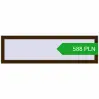 Pricing Tilt-and-Turn 1400x400 mm REHAU OPTIMUM EURO-DESIGN 70 DARK_OAK two-sided. Price: 588.46 PLN