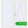 Pricing Tilt-and-Turn 1400x1500 mm REHAU ENERGY-SAVING SYNEGO MD RAL 9016 Traffic white two-sided. Price: 487 EUR