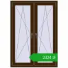 Ustalenie cen Okna skrzydłowe 1020x1445 mm REHAU ENERGY-SAVING SYNEGO MD DARK_OAK dwustronny. Cena: 2323,54 zł