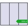 Pricing Tilt-and-Turn 3000x2500 mm REHAU OPTIMUM EURO-DESIGN 70 ANTHRACITE_GREY_STRUKTURAL two-sided. Price: 5555,05 zł