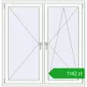 Pricing Tilt-and-Turn 1350x1400 mm EPSILON OPTIMA RAL 9016 Traffic white two-sided. Price: 1142,40 zł