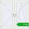 Ustalenie cen Okna skrzydłowe 1200x1200 mm REHAU OPTIMUM EURO-DESIGN 70 RAL 9016 Traffic white dwustronny. Cena: 366,08 €