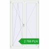 Pricing Tilt-and-Turn 1200x2000 mm REHAU OPTIMUM EURO-DESIGN 70 RAL 9016 Traffic white two-sided. Price: 2 768.52 PLN