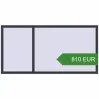 Pricing Tilt-and-Turn 2000x1000 mm KORSA ENERGY-SAVING REHAU SYNEGO MD. Price: 810.18 EUR