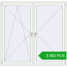 Pricing Tilt-and-Turn 1750x1700 mm REHAU ENERGY-SAVING SYNEGO MD RAL 9016 Traffic white two-sided. Price: 3 063.38 PLN