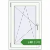 Pricing Tilt-and-Turn 600x900 mm KORSA OPTIMUM REHAU EURO 70. Price: 240.2 EUR