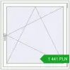 Pricing Tilt-and-Turn 1170x1170 mm REHAU ENERGY-SAVING SYNEGO MD RAL 9016 Traffic white two-sided. Price: 1 441.27 PLN