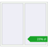 Ustalenie cen Okna skrzydłowe 1600x1500 mm ALU STANDARD 72 RAL 9016 Traffic white dwustronny. Cena: 2396,35 zł