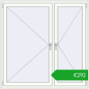 Ustalenie cen Okna skrzydłowe 1500x1500 mm REHAU OPTIMUM EURO-DESIGN 70 RAL 9016 Traffic white dwustronny. Cena: 292,36 €