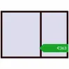 Ustalenie cen Okna skrzydłowe 2040x1430 mm REHAU OPTIMUM EURO-DESIGN 70 CHOCOLATE_BROWN dwustronny. Cena: 363,29 €