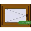 Pricing Tilt-and-Turn 650x500 mm KORSA OPTIMUM REHAU EURO 70. Price: 112 EUR