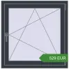Pricing Tilt-and-Turn 893x903 mm KORSA ENERGY-SAVING REHAU SYNEGO MD. Price: 529.03 EUR