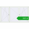 Pricing Tilt-and-Turn 2650x1500 mm REHAU ENERGY-SAVING SYNEGO MD RAL 9016 Traffic white two-sided. Price: 3157,47 zł