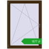 Ustalenie cen Okna skrzydłowe 1150x1600 mm REHAU OPTIMUM EURO-DESIGN 70 DARK_OAK dwustronny. Cena: 1877,06 zł