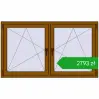 Pricing Tilt-and-Turn 1620x935 mm REHAU ENERGY-SAVING SYNEGO MD GOLDEN OAK two-sided. Price: 2792,52 zł