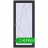Pricing Tilt-and-Turn 900x2000 mm REHAU ENERGY-SAVING SYNEGO MD BLACK_ULTI-MATT two-sided. Price: 2 438.35 PLN