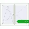 Ustalenie cen Okna skrzydłowe 1450x1150 mm REHAU OPTIMUM EURO-DESIGN 70 RAL 9016 Traffic white dwustronny. Cena: 374,96 €