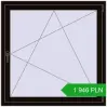 Pricing Tilt-and-Turn 1170x1170 mm REHAU ENERGY-SAVING SYNEGO MD BLACK_BROWN two-sided. Price: 1 945.71 PLN