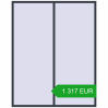 Pricing Tilt-and-Turn 2000x2500 mm REHAU BRILLANT DESIGN ANTHRACITE_GREY_STRUKTURAL two-sided. Price: 1 316.63 EUR