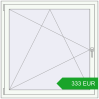 Pricing Tilt-and-Turn 1200x1200 mm REHAU ENERGY-SAVING SYNEGO MD RAL 9016 Traffic white two-sided. Price: 333.15 EUR