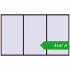 Pricing Tilt-and-Turn 4000x2400 mm REHAU OPTIMUM EURO-DESIGN 70 CHOCOLATE_BROWN two-sided. Price: 4647,47 zł