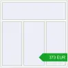 Ustalenie cen Okna skrzydłowe 1800x1800 mm REHAU OPTIMUM EURO-DESIGN 70 RAL 9016 Traffic white dwustronny. Cena: 373.45 EUR