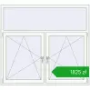 Pricing Tilt-and-Turn 1650x1500 mm REHAU OPTIMUM EURO-DESIGN 70 RAL 9016 Traffic white two-sided. Price: 1824,88 zł