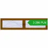 Pricing Tilt-and-Turn 2500x600 mm REHAU OPTIMUM EURO-DESIGN 70 GOLDEN OAK two-sided. Price: 3 286.21 PLN