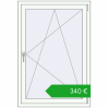 Ustalenie cen Okna skrzydłowe 900x1310 mm KORSA OPTIMUM REHAU EURO 70. Cena: 339,98 €