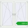 Pricing Tilt-and-Turn 1440x1415 mm REHAU ENERGY-SAVING SYNEGO MD RAL 9016 Traffic white two-sided. Price: 2359,41 zł