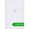 Pricing Tilt-and-Turn 1000x1500 mm REHAU OPTIMUM EURO-DESIGN 70 RAL 9016 Traffic white two-sided. Price: 1 569.26 PLN