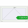 Pricing Tilt-and-Turn 1400x800 mm REHAU OPTIMUM EURO-DESIGN 70 RAL 9016 Traffic white two-sided. Price: 1 028.54 PLN