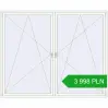 Pricing Tilt-and-Turn 2700x2200 mm REHAU OPTIMUM EURO-DESIGN 70 RAL 9016 Traffic white two-sided. Price: 3 997.75 PLN