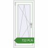 Pricing Tilt-and-Turn 500x1150 mm REHAU OPTIMUM EURO-DESIGN 70 RAL 9016 Traffic white two-sided. Price: 722.3 PLN