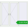 Pricing Tilt-and-Turn 1800x1650 mm REHAU OPTIMUM EURO-DESIGN 70 RAL 9016 Traffic white two-sided. Price: 2 431.04 PLN