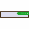 Pricing Tilt-and-Turn 1800x400 mm REHAU OPTIMUM EURO-DESIGN 70 DARK_OAK two-sided. Price: 732.52 PLN