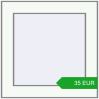 Pricing Tilt-and-Turn 400x400 mm REHAU OPTIMUM EURO-DESIGN 70 RAL 9016 Traffic white two-sided. Price: 34.63 EUR