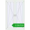 Pricing Tilt-and-Turn 1200x1900 mm REHAU OPTIMUM EURO-DESIGN 70 RAL 9016 Traffic white two-sided. Price: 2 233.56 PLN