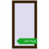 Pricing Tilt-and-Turn 480x920 mm REHAU OPTIMUM EURO-DESIGN 70 DARK_OAK two-sided. Price: 446.81 PLN