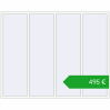 Ustalenie cen Okna skrzydłowe 2500x2000 mm REHAU OPTIMUM EURO-DESIGN 70 RAL 9016 Traffic white dwustronny. Cena: 495,24 €