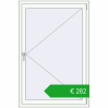 Pricing Tilt-and-Turn 1000x1500 mm REHAU OPTIMUM EURO-DESIGN 70 RAL 9016 Traffic white two-sided. Price: 282,26 €