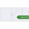 Pricing Tilt-and-Turn 2500x1230 mm KORSA ENERGY-SAVING REHAU SYNEGO MD. Price: 1 089.15 EUR