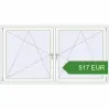 Pricing Tilt-and-Turn 2070x1130 mm KORSA BRILLANT DESIGN. Price: 517.03 EUR