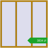 Pricing Tilt-and-Turn 1800x1800 mm ALU STANDARD 72 RAL 1005 Honey yellow two-sided. Price: 3834,15 zł