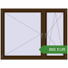 Pricing Tilt-and-Turn 1700x1300 mm KORSA ENERGY-SAVING REHAU SYNEGO MD. Price: 864.84 EUR